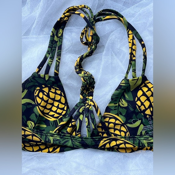 Pineapple Triple Strap Bikini Top - Picture 5 of 5